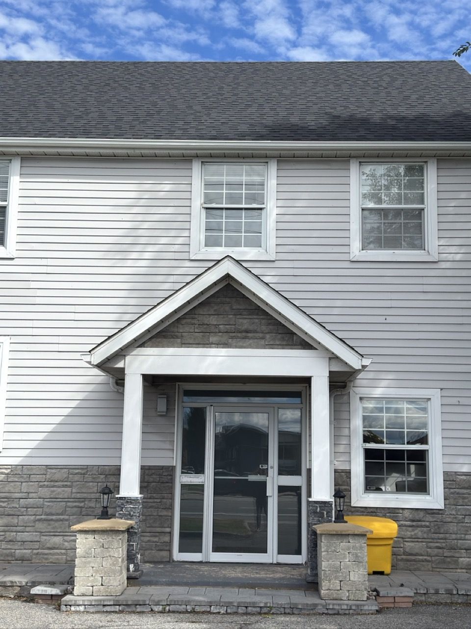 Front door of the building — ALX Massage & Bodywork, 1415 Woodroffe Avenue, Ottawa